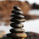 Meditation - Pile of Rock Near Lake